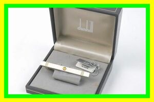 ★1円スタート 売り切り★美品★dunhill/ダンヒル★シルバー×ゴールド★タイピン/タイクリップ/ネクタイピン ★箱 タグ付属★A＋ランク★