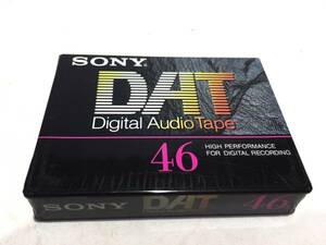 ■11670■未使用■SONY DT-46RA ソニー DATカセットテープ デジタルオーディオテープ 