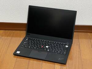 【ジャンク】Lenovo ThinkPad X1carbon Core i7第10世代　メモリ不明