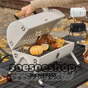 品質保証★卓上 ドラム缶 BBQコンロ バーベキューコンロ バーベキューグリル BBQグリル キャンプ アウトドア キャンプ用品　小型 蓋付き