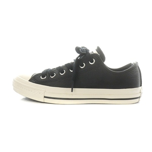 コンバース CONVERSE MHL別注 21AW オールスター ローカット スニーカー シューズ レザー 24.0cm 黒 1CL875