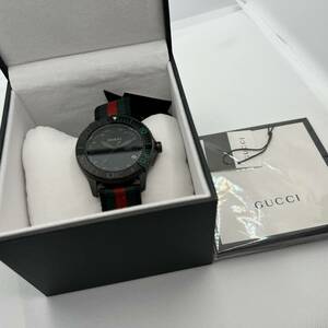 GUCCI 腕時計　グッチ グッチ　腕時計　メンズ　G-タイムレス　スポーツ　YA126229 ほぼ新品