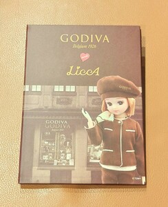 GODIVA meets LiccA オリジナル ブック型ふせん　★新品未使用(自宅保管品)★送料込み