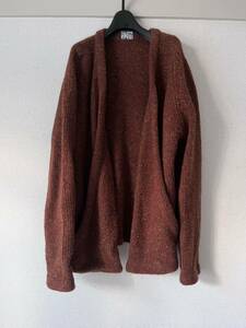 TENDER Co.”TYPE738 PURL EDGE CARDIGAN ニットカーディガン テンダーコー ミックスウール イングランド 定価7万