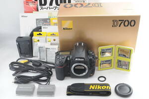 ★S数9300台 超美品★ NIKON ニコン D700 元箱 付属品満載★清潔感溢れる綺麗な外観! ファインダー内カビ・クモリなし! 細かく動作確認済!