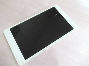 ※ジャンク品※　HUAWEI MediaPad M3 Lite3 Androidタブレット 8インチ ホワイト 702HW