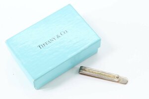 TIFFANY&Co. ティファニー シルバー 925 750 コンビ タイピン ネクタイピン 約9.7ｇ メンズ アクセサリー 4946-A