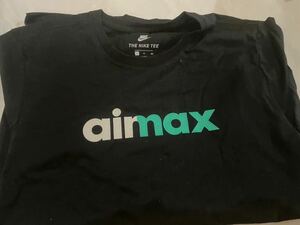 Sサイズ 新品未使用 NIKE AIR MAX TEE black ブラック 黒 本物 国内正規品 Tシャツ ナイキ エアマックス logo tee