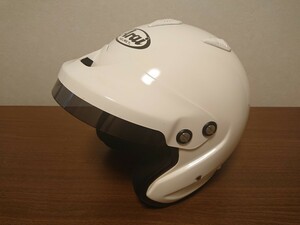 (￣▽￣)σ 四輪用ヘルメット Arai GP-J2 XLサイズ(中古, SNELL-SA )
