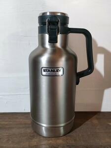 【旧ロゴ】スタンレー STANLEY ステンレス製 真空 断熱 グロウラー シルバー 1.9L