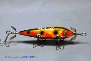 VINTAGE WOODEN LURE HEDDON OO DOWAGIAC MINNOW （ZA5-J6P　）USA MADE #OLDLURE #ARTLURE_VINTAGE ＃ヴィンテージルアー