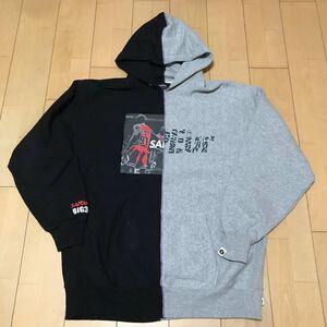 SAPEur SCS限定 Official MISMATCH Hoodie ミスマッチ フーディ スウェット パーカー サプール