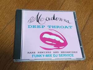 (CD) Madonna●マドンナ/ Deep Throat Funky-Mix DJ Service