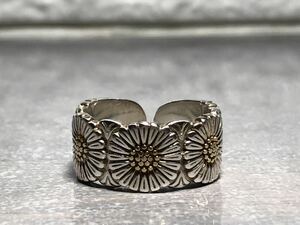 シルバーアクセサリー　デイジー　リング　silver 925 指輪　　フラワー