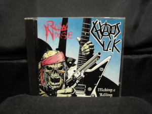 CD/splitカオスUK/RAW NOISE/MAKING A KILLING/’80’90年代UKハードコアパンクHARDCORE PUNK/CHAOS UK