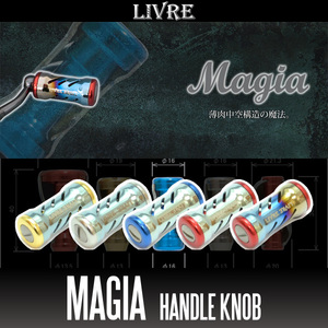 【リブレ/LIVRE】 Magia（マージア） チタニウム ハンドルノブ シャンパンシリーズ（1個入り）/.