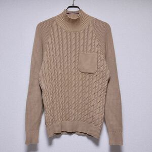 UNDERCOVERISM ボトルネックケーブル編みポケットニット Size 2 アンダーカバーイズム UNDERCOVER アンダーカバー コットンニット KNIT