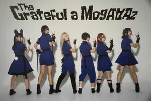 The Grateful a MogAAAz (ザ・グレイトフルア・モガーズ) インタビュー 掲載 販促用 チラシ 非売品 知世千世 名波みやび「BLUE WIND」