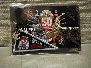 新品未開封！アルフィーTHE ALFEE 50thAnniversary風の時代＊春　From The Beginning2024.4.29浜松会場限定キーホルダー&ご当地スタンプ