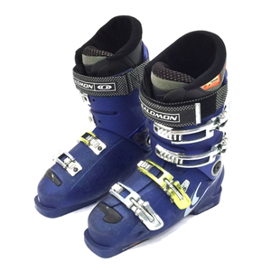 1円 サロモン COURSE XR 26.5cm スキーブーツ メンズ ブルー SALOMON