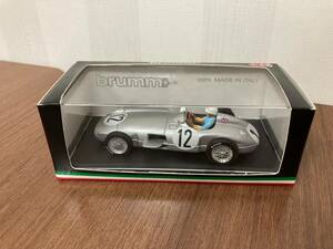 大G「20349」ブルム　メルセデス　brumm Mercedes W196 1:43 R072C-CH ミニカー