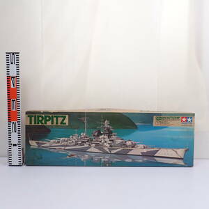 未組立 1/350 ドイツ 戦艦テルピッツ 艦船シリーズ No.3 タミヤ