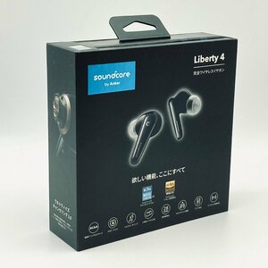 2718♭Anker Soundcore Liberty 4 Bluetooth5.3 ワイヤレスイヤホン ウルトラノイズキャンセリング2.0 最大28時間再生 ブラック【0322】
