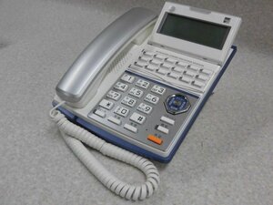 Ω ZV2 保証有 3297# TD710(W) サクサ PLATIA PT1000用 18ボタン電話機 17年製 領収書可 キレイめ