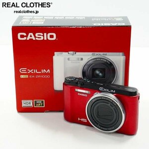 CASIO/カシオ EXILIM EX-ZR1000 コンパクトデジタルカメラ 簡易動作確認済み /000