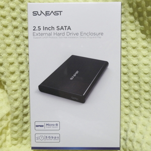 ポータブルドライブケース 2.5inch SATA III Ⅲ USB3.0 SESA25U30-01BK 新品未使用
