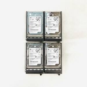 K6042373 SEAGATE 1.2TB SAS 10K 2.5インチ HDD 4点【中古動作品】