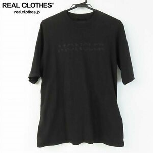 ☆【JPタグ】MONCLER/モンクレール 刺繍 半袖 Tシャツ ブラック S /LPL