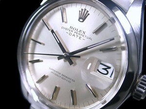 ★超美品 ROLEX ロレックス オイスターパーペチュアル Ref.1500 名機Cal.1570 78350 シルバー 綺麗！★