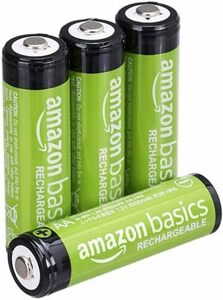 充電池 充電式ニッケル水素電池 ベーシック 単3形4個セット 最小容量2000mAh 4個 約1000回使用