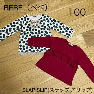 100　　BEBE（べべ） 　SLAP SLIP(スラップ スリップ)