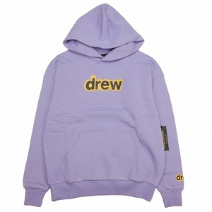 未使用品 ドリューハウス drew house secret hoodie シークレット フーディー ロゴ プリント パーカー プルオーバー ジャージー生地