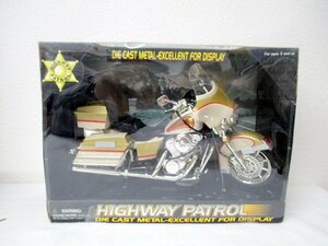 その2 デッドストック 1/9 ハイウェイ パトロール ダイキャストメタル バイク HIGHWAY PATROL BIKE