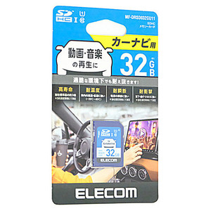 【ゆうパケット対応】ELECOM エレコム カーナビ向け SDHCメモリーカード MF-DRSD032GU11 32GB [管理:1000020183]