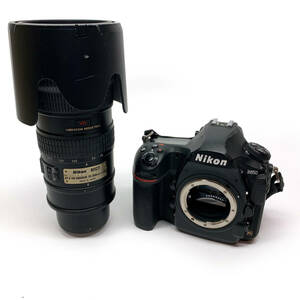 tu105　Nikon ニコン D850 一眼レフカメラ ボディ＋レンズ　ED AF-S VR-NIKKOR 70-220mm F2.8G　※ジャンク