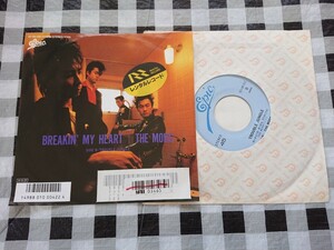 動作未確認 ジャンク 中古 EPレコード レンタル落ち【THE MODS/BREAKIN’ MY HEART】