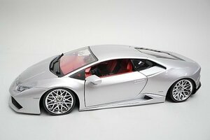 Maisto マイスト 1/18 Lamborghini ランボルギーニ Huracan ウラカン LP 610-4 シルバー ※難あり ジャンク品