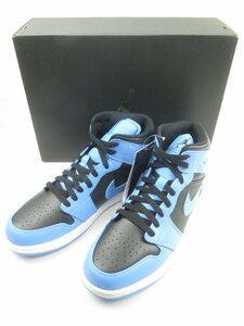 ♪NIKE AIR JORDAN 1 MID ナイキ エア ジョーダン 1 ミッド UNIVERSITY BLUE DQ8426-401 28cm♪タグ付き 未使用品