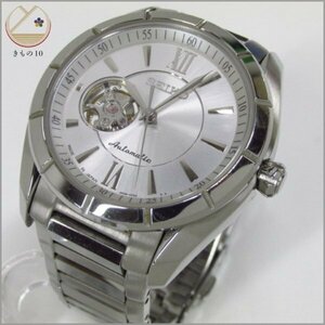 ★着物10★ 1円 SEIKO セイコー プレサージュ 自動巻 腕時計 裏スケ シルバー メンズ 4R38-00F0 稼働品 ブランド品 [同梱可] ☆☆☆☆☆☆