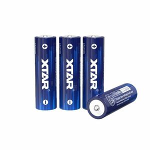 ◆XTAR 1.5V充電池 4150mWhAA形 単3形 リチウム電池4本セットLED充電インジケータ付き専用バッテリーケース付リチャージアブルバッテリー◆