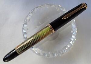 ビンテージ品　ペリカン Pelikan 400NN　トートイス縞　万年筆 OB　前期型