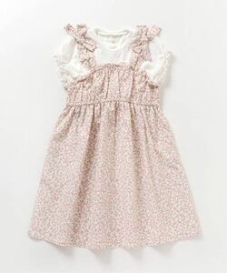 ワンピース 女の子 子供服 キッズ 半袖 ピンク ベビー アプレレクール