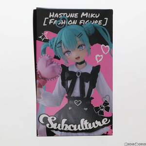 【中古】[FIG]初音ミク Fashion フィギュア Subculture キャラクター・ボーカル・シリーズ01 初音ミク プライズ(451618800) タイトー(61728