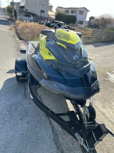 ジェットスキー シードゥー SEADOO RXP260 マリンジェット トレーラー セット　アワー 