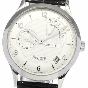 ゼニス ZENITH 01.1125.655 エリート HW リザーブドマルシェ パワーリザーブ 手巻き メンズ _771245