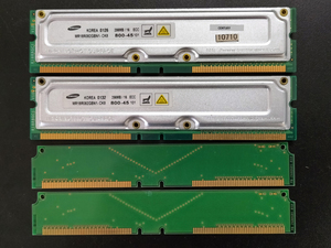 RIMM 256MB/16 ECC 800-45 2枚セット(合計512MB) C-RIMM2枚付き Century